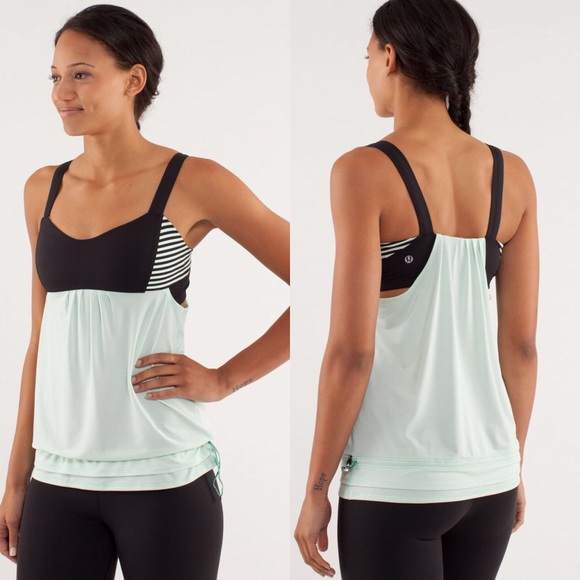 lululemon athletica Tops - Lululemon Workout Tank W/ Built In Bra 6
